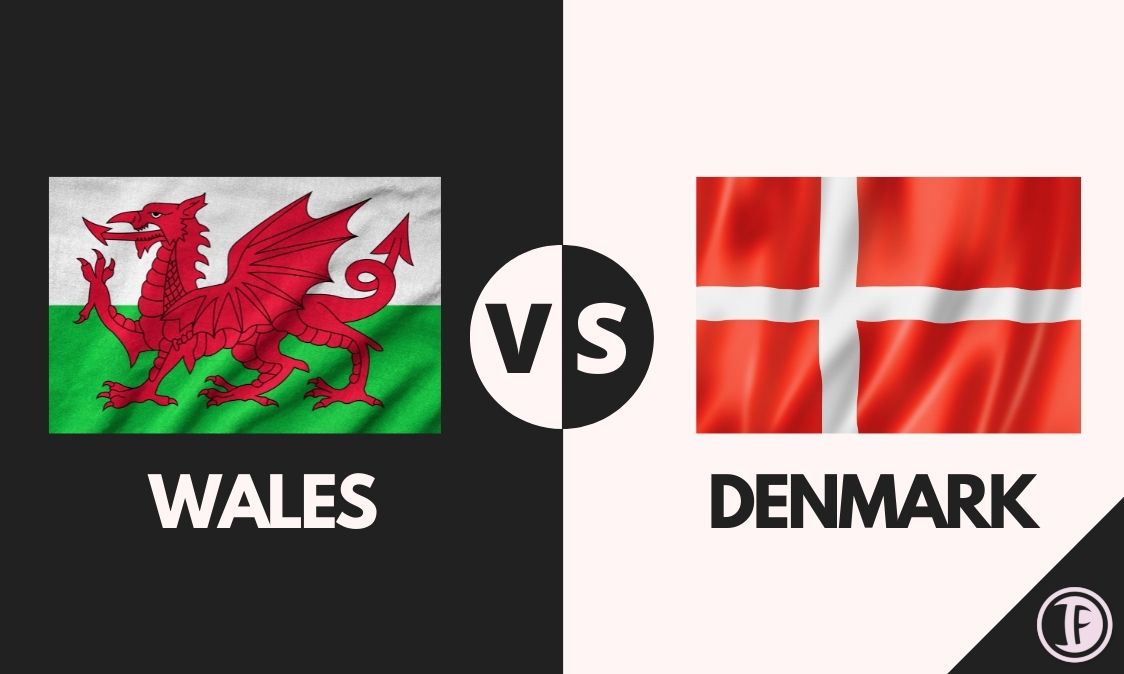 Wales vs Denmark Graphics