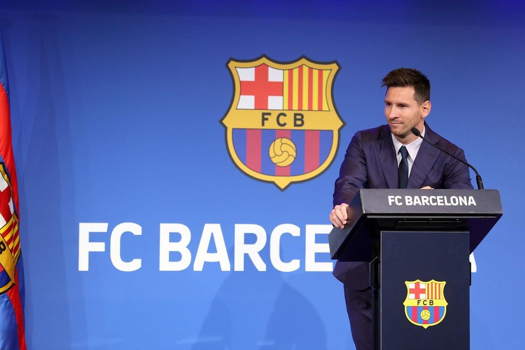 Messi bids farewell to Barcelona