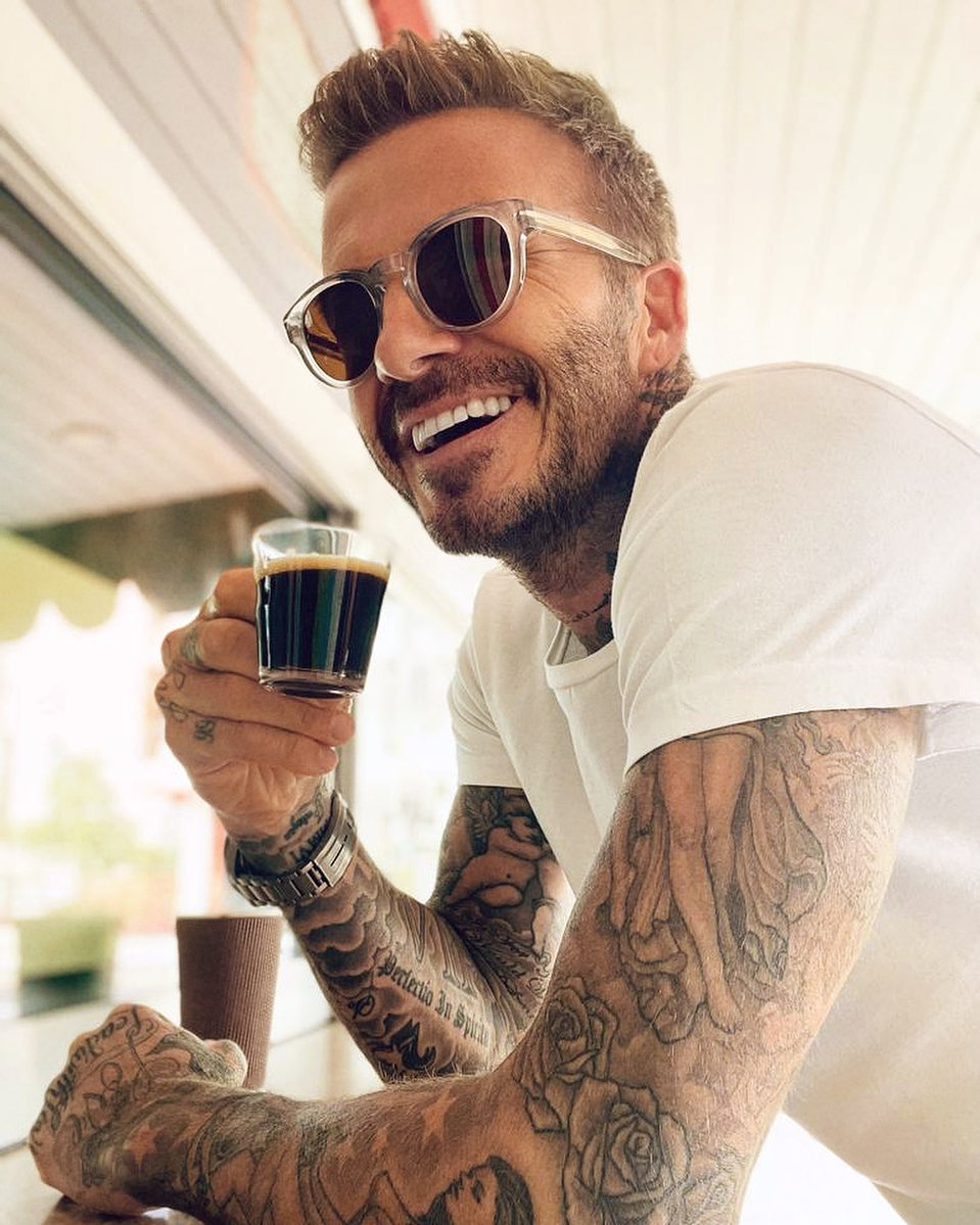 Former Manchester United player David Beckham