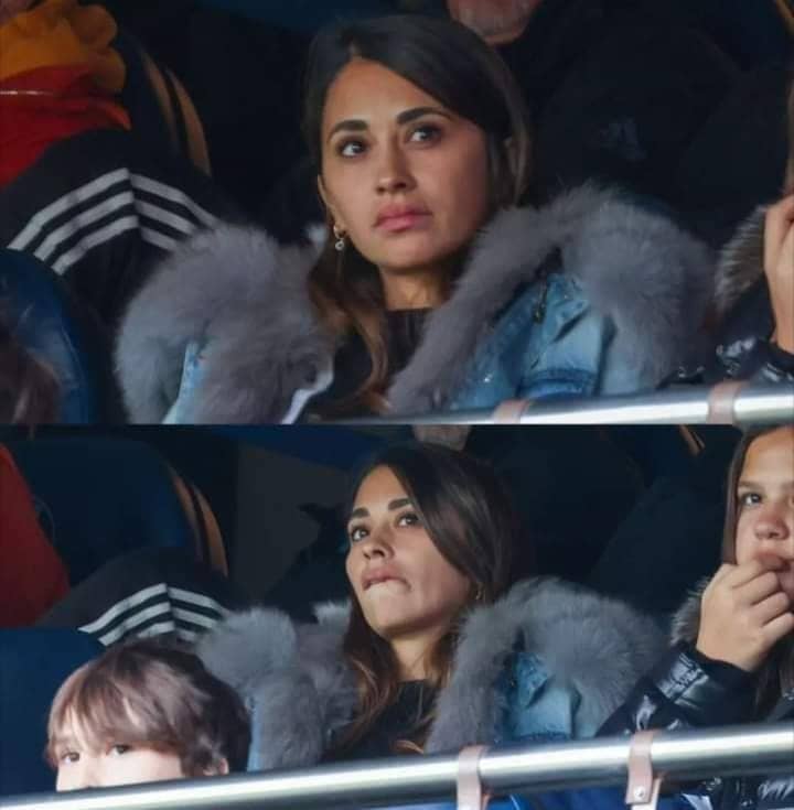 Antonela Roccuzzo reaction to Messi booed