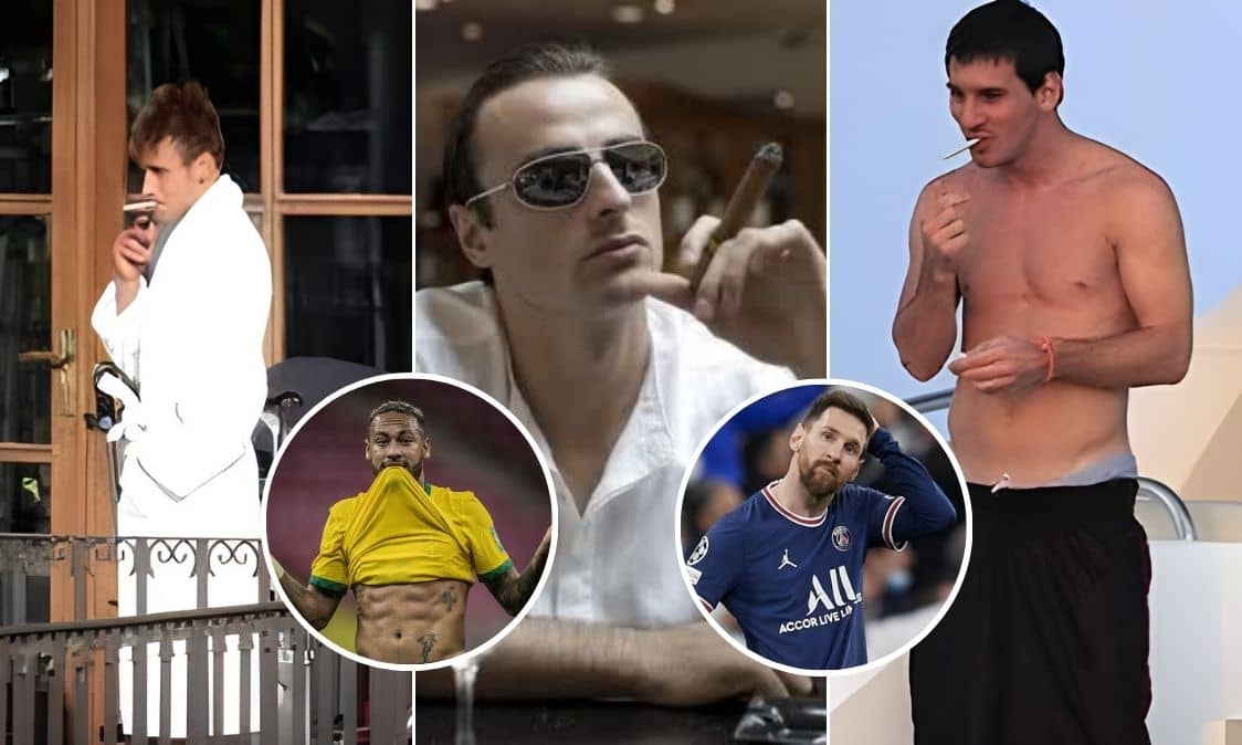 10 Football Players Who Smoke In Real Life 