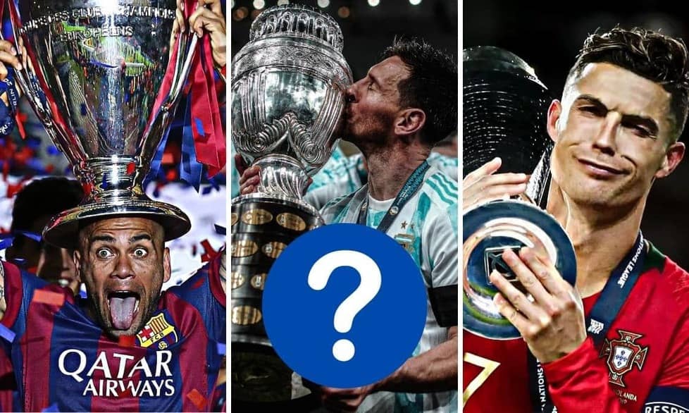 Footballers with most Trophies