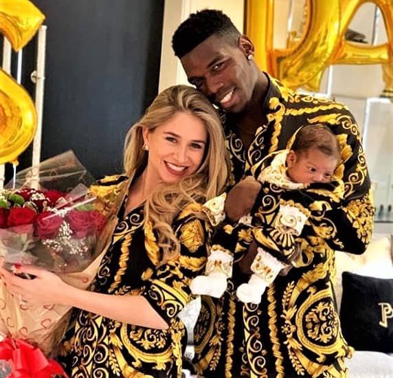 Paul Pogba wife and children