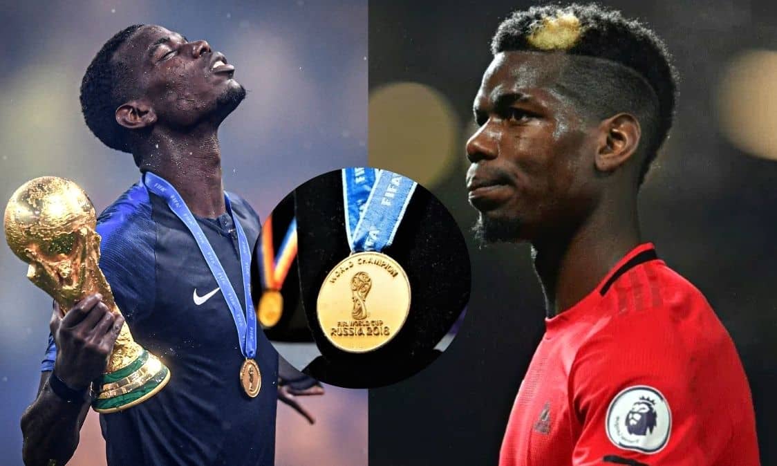 Paul Pogba World Cup medal stolen