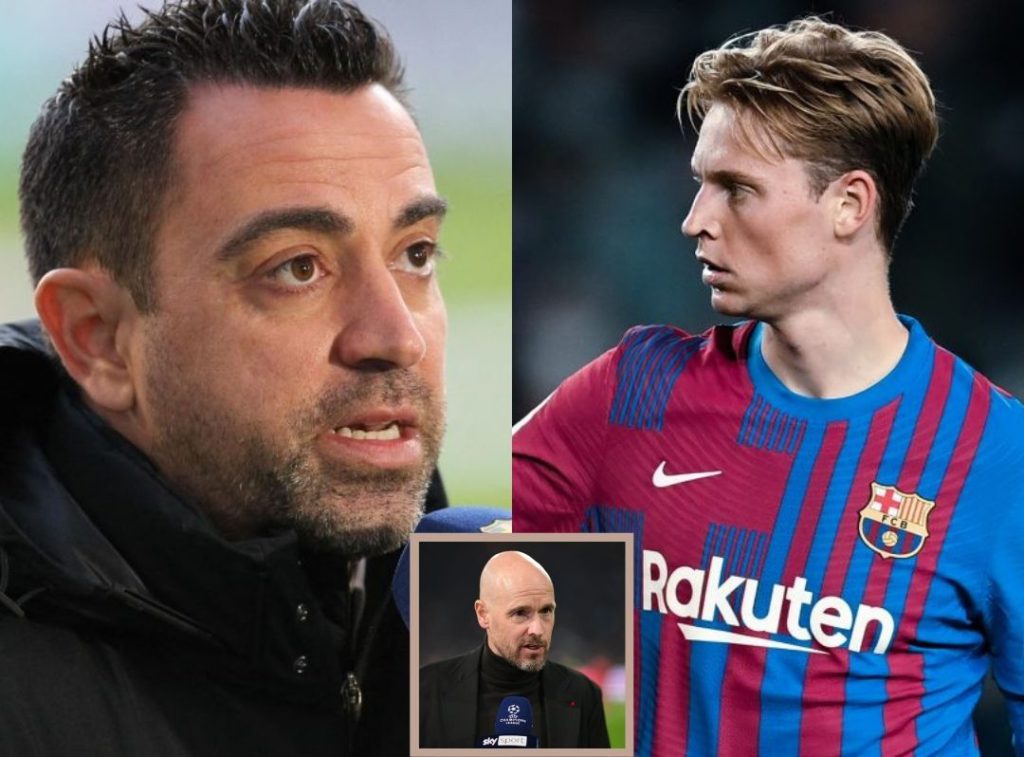 xavi de jong and erik ten hag