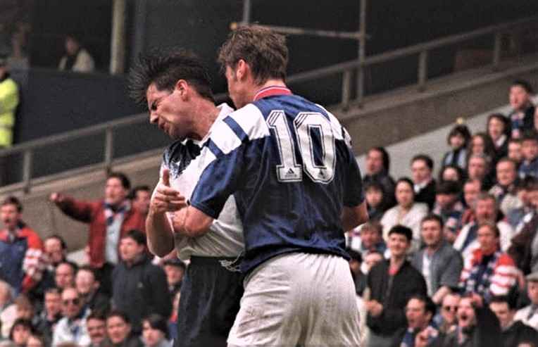 Duncan Ferguson headbutting John McStay