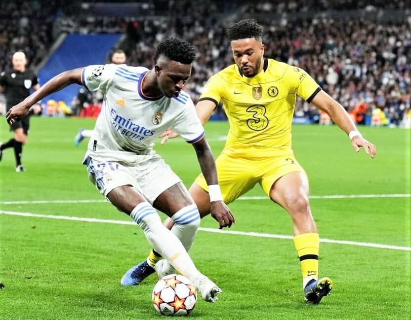 Vinicius Jr. and Reece James