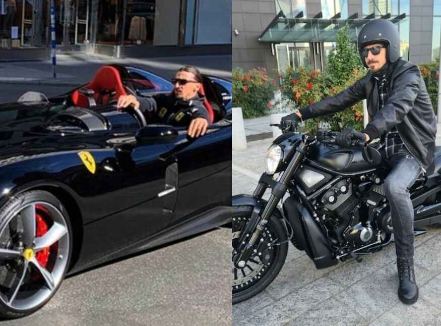 Zlatan Ibrahimovic supercar and superbike