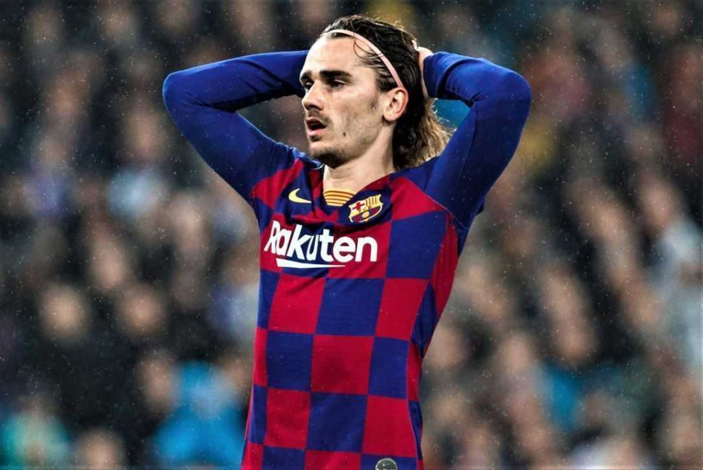 Antoine Griezmann Barcelona sad