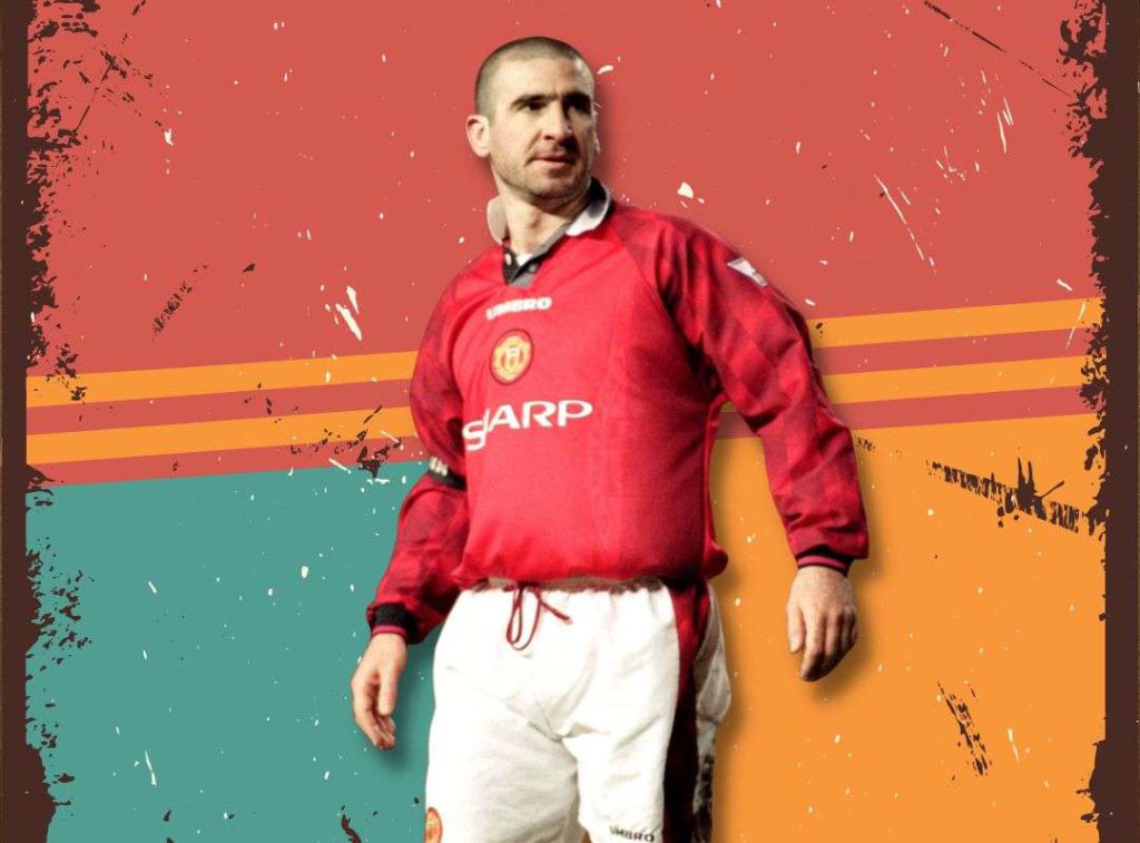 Eric Cantona epic goal celebration