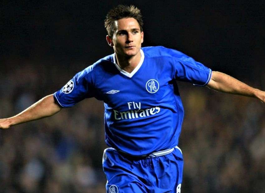 Frank Lampard goal celebration