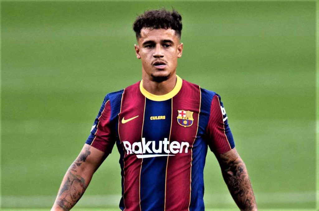 Philippe Coutinho Barcelona sad