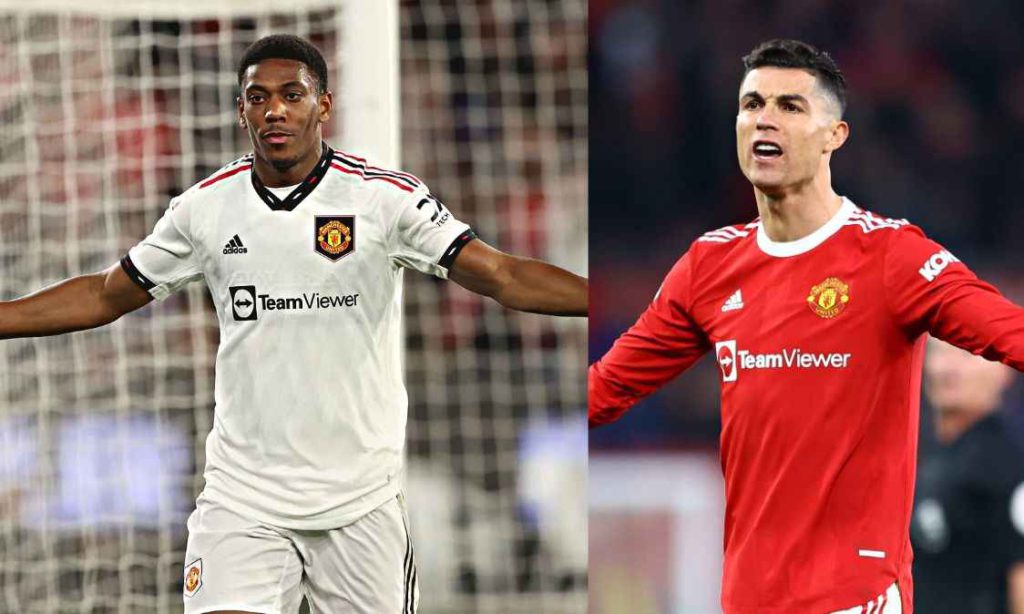 Antony Martial breaks Cristiano Ronaldo's record