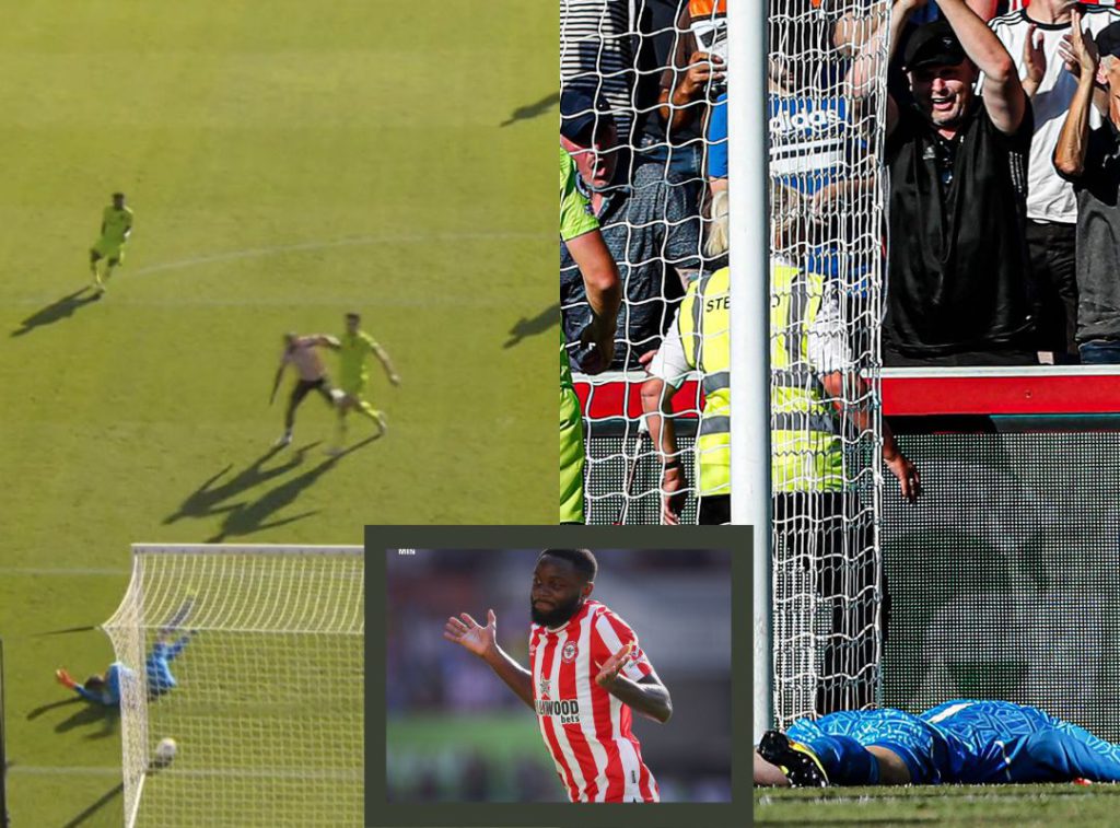 De Gea's horrible Howler against Brentford