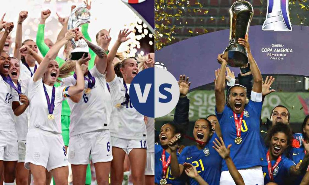 England to face Brasil in first ever women’s Finalissima