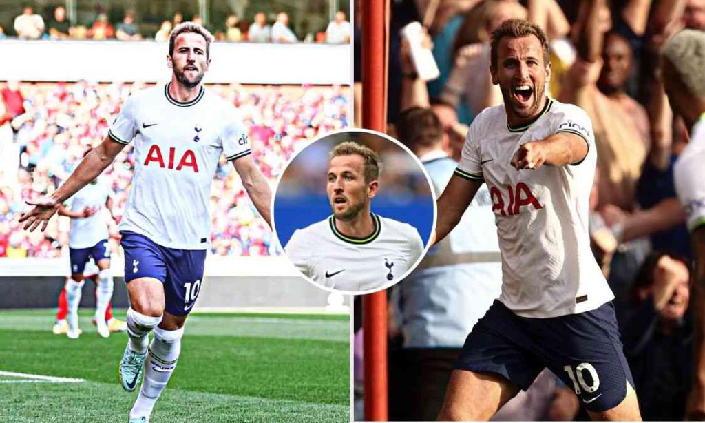 Harry Kane Barce and penalty miss vs nottingham