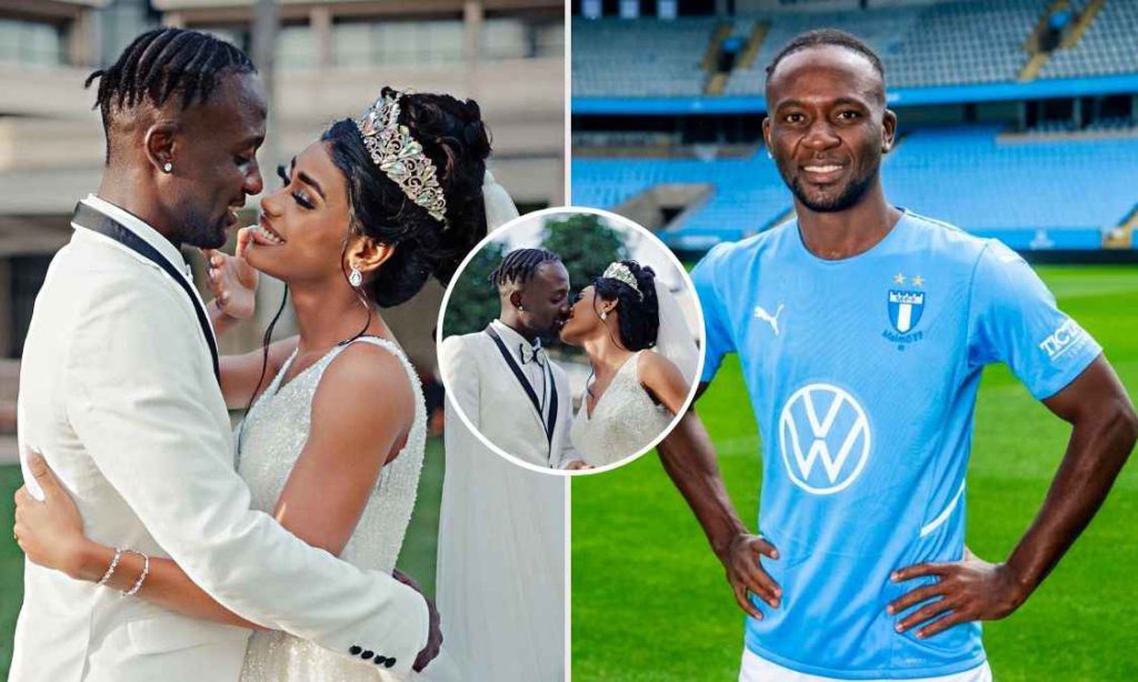 Malmo player Buya Turay missed his own wedding