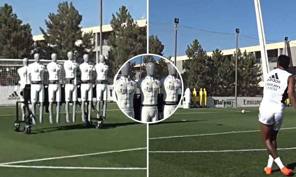 [Video] Real Madrid is using NEW freekick technology in training and