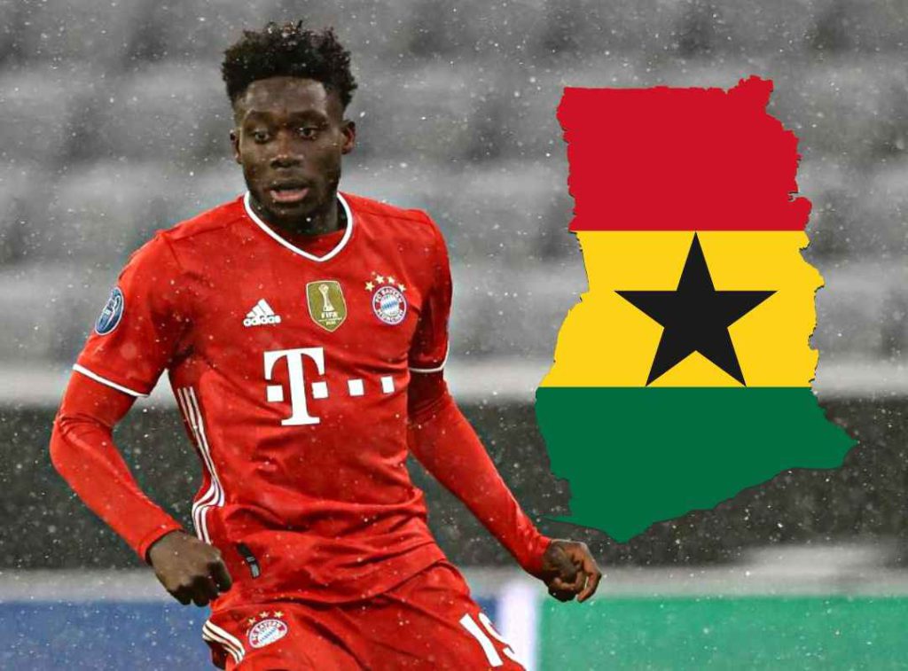 Alphonso Davies Ghana