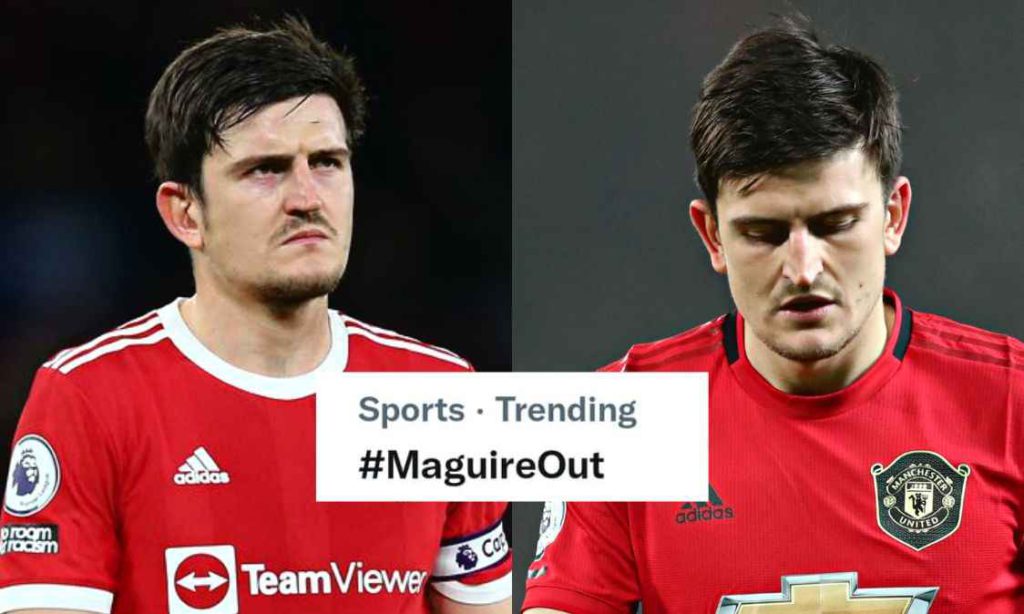 Maguire out trending