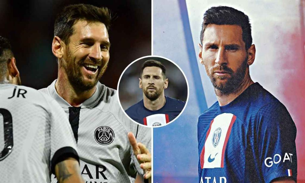 Leo Messi happy at PSG