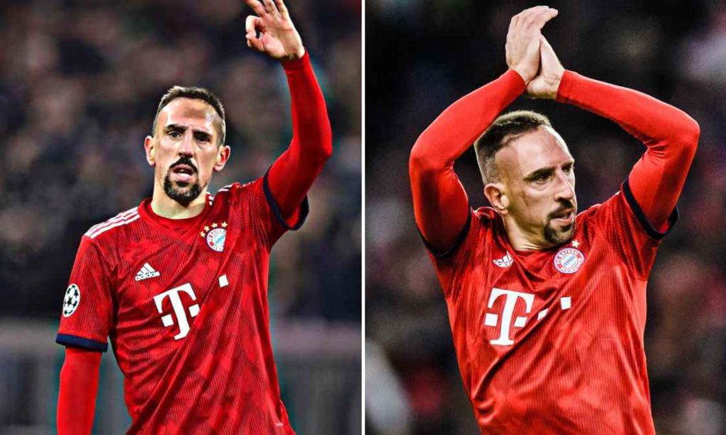 Frank RIbery retires from football