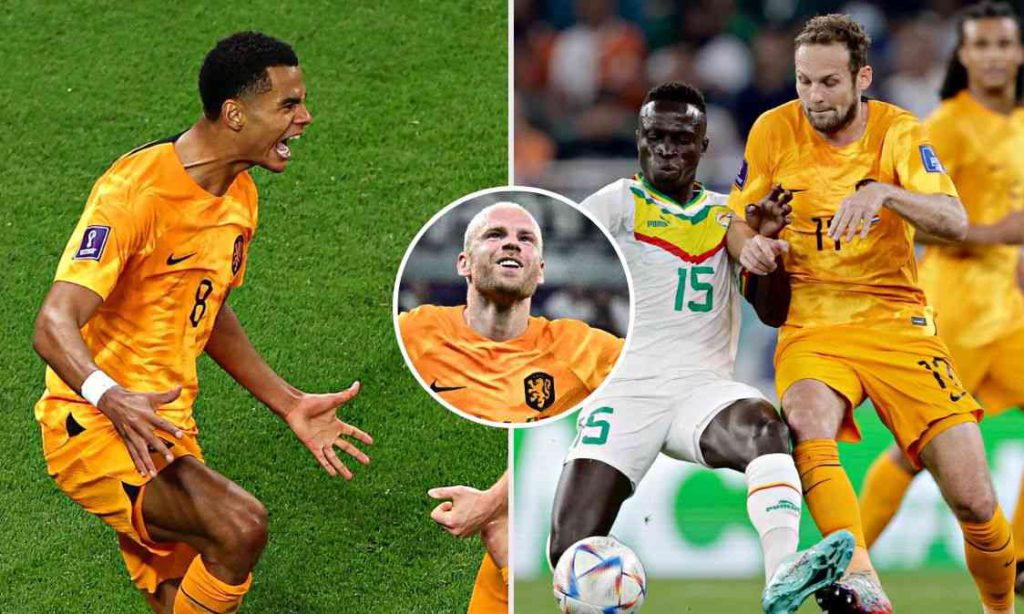 netherlands beats Senegal 2-0 in World Cup