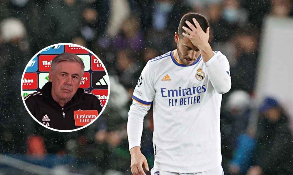 Ancelotti Revealed why Hazard is not playing for Madrid