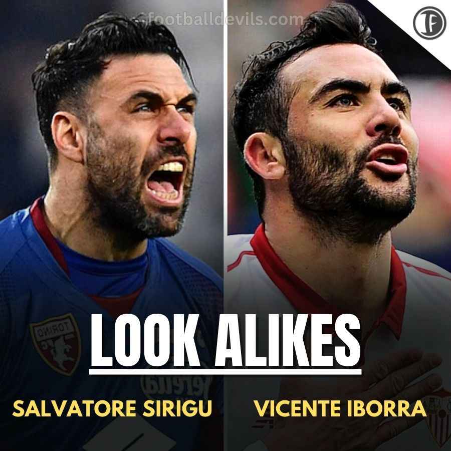 Salvatore Sirigu and Vicente Iborra