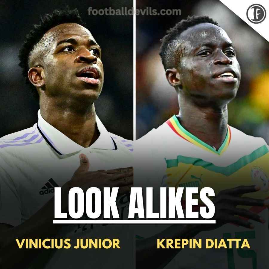 Vinicius Jr and Krepin Diatta