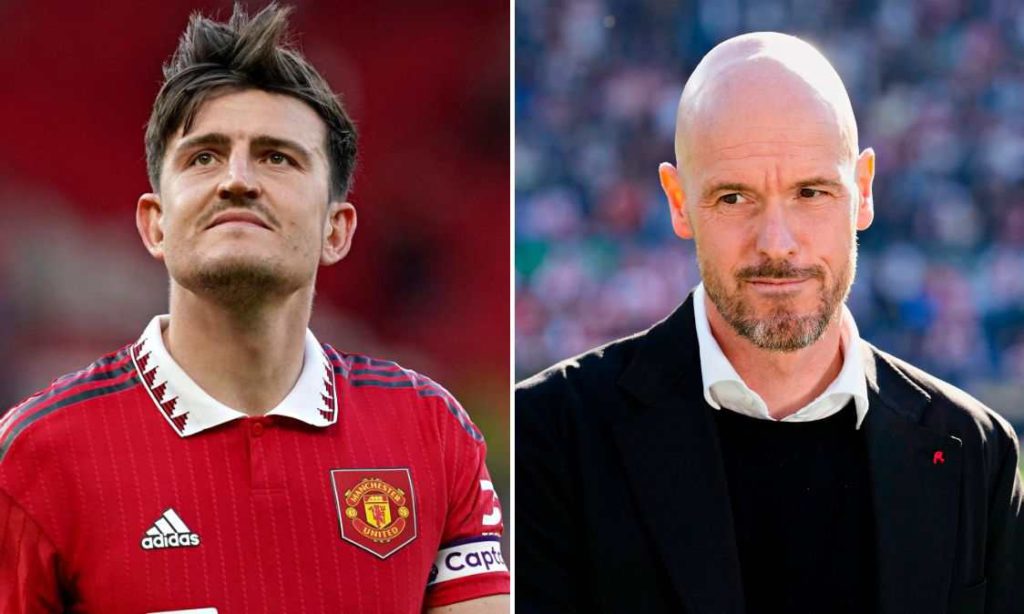 Erik Ten Hag Strips Harry Maguire of Man United Captaincy