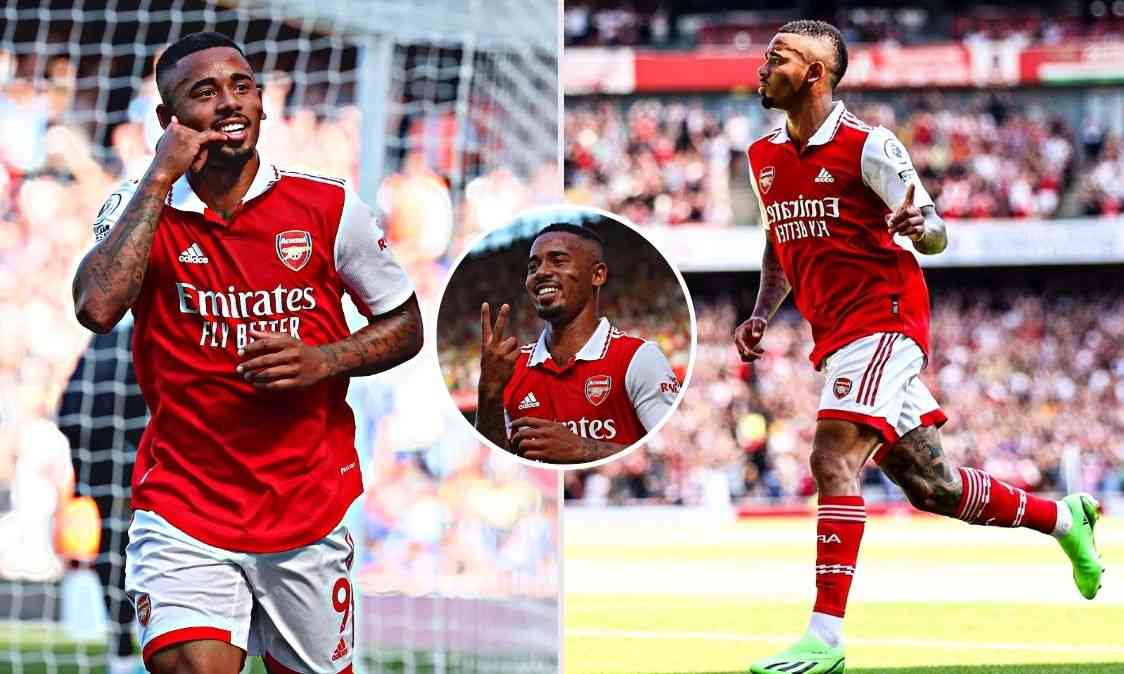 Video Gabriel Jesus Masterclass Inspired Arsenal With 2 Goals And 2 Assists Football Devils