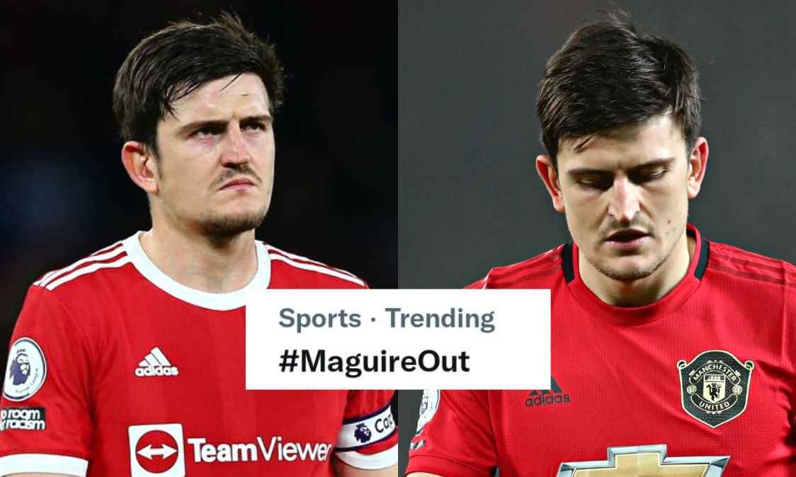 Maguire R9 Maguire Out Trend is going VIRAL as Fans are Sharing HUMILIATING clips ...