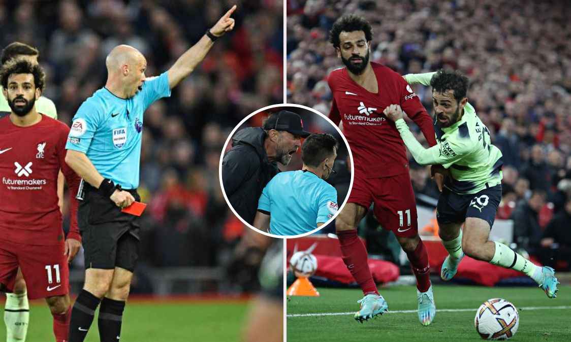 Liverpool's Jurgen Klopp CONTROVERSIALLY Booked Red Card For FURIOUSLY ...